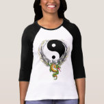 Camiseta del dragón de Yin Yang