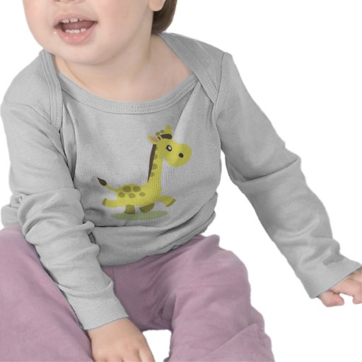 Camiseta del ejemplo de la jirafa