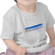 Camiseta del error del teclado de los niños