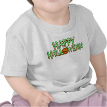 Camiseta del feliz Halloween camisetas