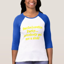 Camiseta del fiesta de Bacholerette
