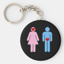 Camiseta del humor del amor de la mujer del hombre llavero personalizado