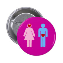 Camiseta del humor del amor de la mujer del hombre pins