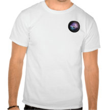 Camiseta del logotipo de la lente de cámara de Ang