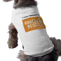 Camiseta del mascota de los rescates de Rogers Camisetas De Perro
