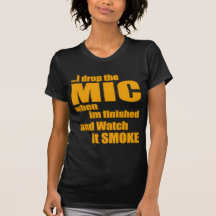 Camiseta del música rap