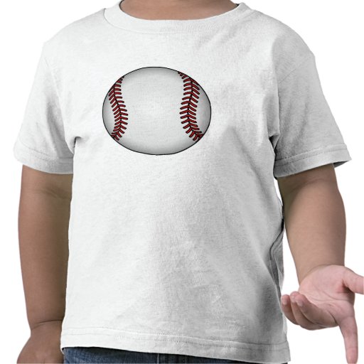 Camiseta del niño del béisbol