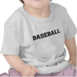 Camiseta del niño del béisbol