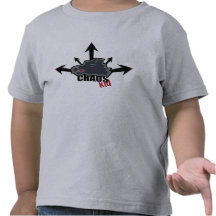 Camiseta del niño del caos