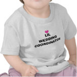 Camiseta del niño del coordinador del boda de Lil