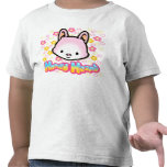 Camiseta del niño del corazón de la miel