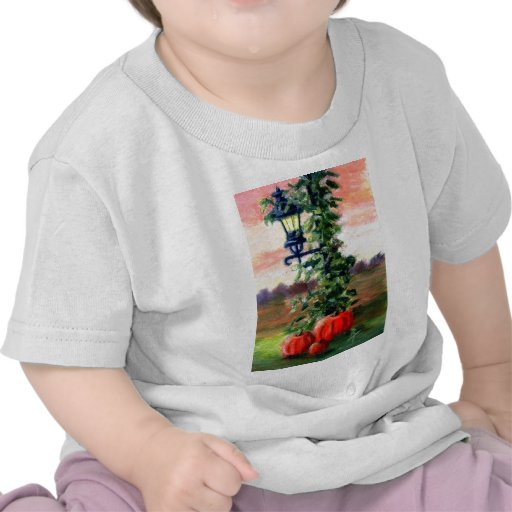 Camiseta del niño del feliz Halloween de la caída