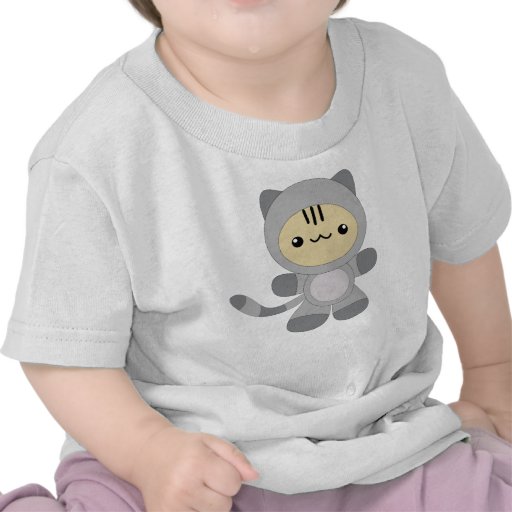 Camiseta del niño del kawaii del gatito de Astro