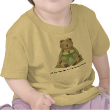 Camiseta del oso de peluche