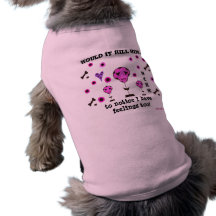 ¡Camiseta del perro de WIKH tengo sensaciones tamb Ropa De Mascota