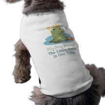 Camiseta del perro del cumpleaños de príncipe Frog Camisa De Mascota