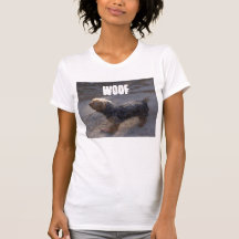 camiseta del perro del tejido