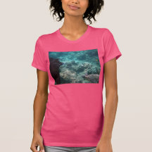 Camiseta del rayo de Manta de Hawaii de la bahía d