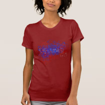 Camiseta del remolino de Obama camisetas