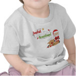Camiseta del reno de Santa de los saludos del navi