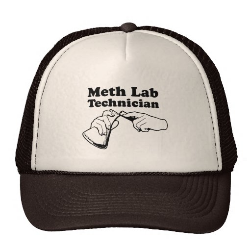 Camiseta del técnico de laboratorio del Meth Gorro