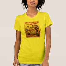 Camiseta del vintage del circo de Hagenbeck (chica