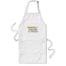 Camiseta en curso de pis del bebé delantal