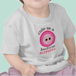 Camiseta/enredadera lindas de encargo de la niña camisetas
