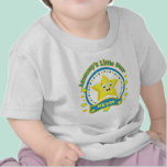 Camiseta/enredadera sonrientes del bebé de la estr camisetas