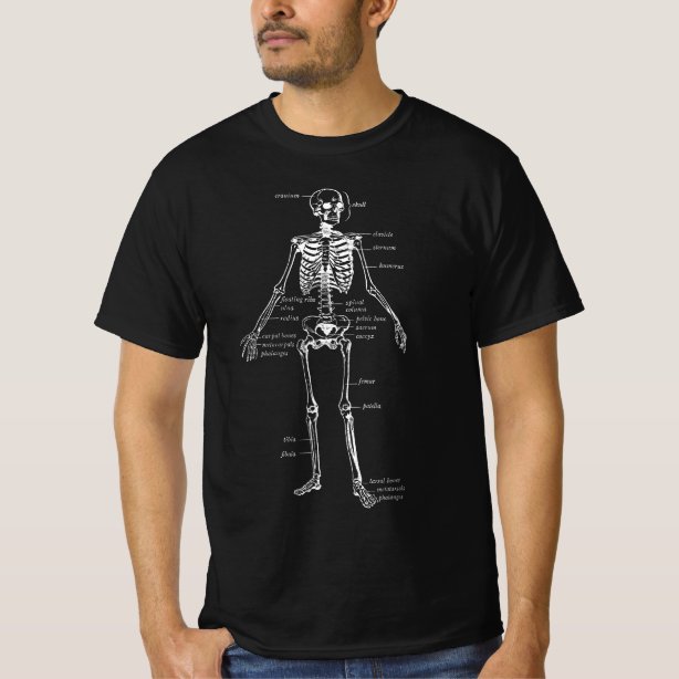 Camisetas Esqueleto Humano Zazzle Es