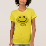 Camiseta feliz de la sonrisa