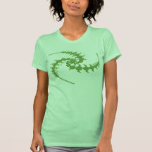 Camiseta fijada "Julia" triple del círculo de la c