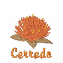 Camiseta Flor Cerrado Camisa Polo Bordada
