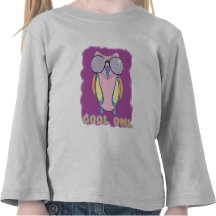 Camiseta fresca del búho