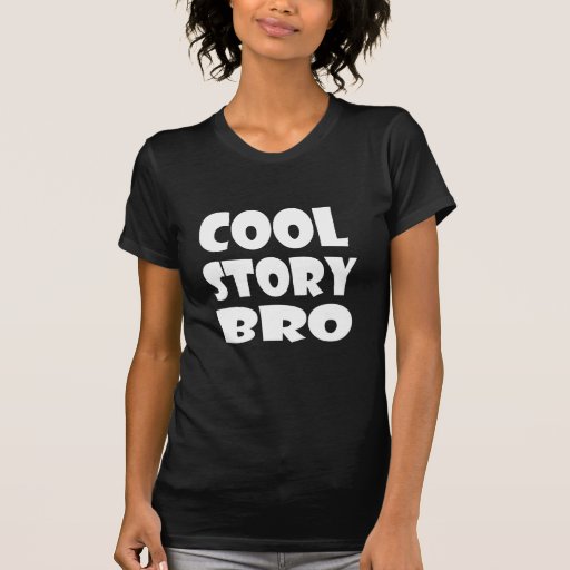 Camiseta fresca divertida de Bro de la historia
