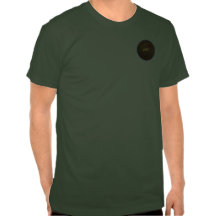 Camiseta hermosa del medallón de los alces de Park