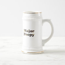 Camiseta importante del bebé de Poopy Tazas