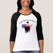 Camiseta iraquí de la libertad