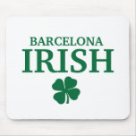 Camiseta irlandesa de encargo orgullosa de la ciud alfombrillas de raton