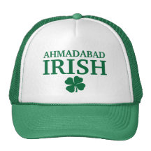 Camiseta irlandesa de encargo orgullosa de la ciud gorros bordados