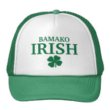 Camiseta irlandesa de encargo orgullosa de la ciud gorras de camionero