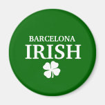 Camiseta irlandesa de encargo orgullosa de la ciud imán de nevera