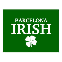 Camiseta irlandesa de encargo orgullosa de la ciud tarjeta postal