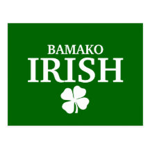 Camiseta irlandesa de encargo orgullosa de la ciud tarjetas postales