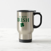 Camiseta irlandesa de encargo orgullosa de la ciud tazas