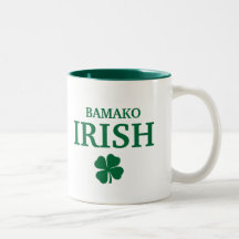 Camiseta irlandesa de encargo orgullosa de la ciud taza