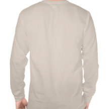 Camiseta larga básica de la CRT de la manga