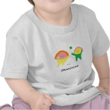 Camiseta linda del bebé del gemelo