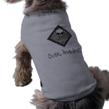 Camiseta linda, pero malvada del perro camisetas mascota