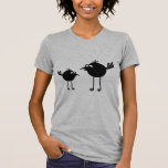 Camiseta loca de los pájaros